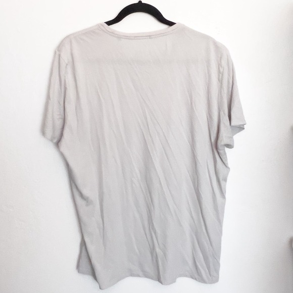 ATM Crewneck Short Sleeve Tee T Shirt Lightweight Jersey Large Gray Basicxz - Picture 2 of 3